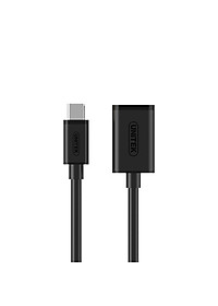 Cáp Chuyển USB Type-C Ra USB Unitek Y476BK (0.2m) - Hàng Chính Hãng