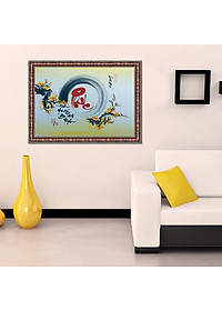 Tranh Thư Pháp CHỮ PHÚC (TP_41X56_29) (41 x 56 cm) Thế Giới Tranh Đẹp