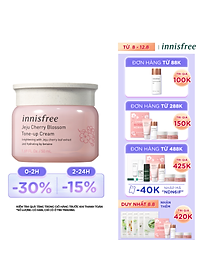 Kem Dưỡng Ẩm Sáng Da Từ Hoa Anh Đào Đảo Jeju Innisfree Cherry Blossom Tone Up Cream 50Ml – 131171021