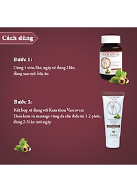 Combo 3 Thực phẩm chức năng Dân Khang Pharma Viên Uống Làm Giảm Và Phòng Ngừa Suy Giãn Tĩnh Mạch Vascovein (30 viên/hộp)