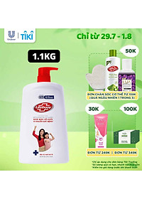 Sữa Tắm Lifebuoy Sạch Khuẩn Bảo Vệ Vượt Trội Mạnh Mẽ Chứa Ion Bạc+ Hỗ Trợ Cùng Đề Kháng Da Tự Nhiên Chai 1100G