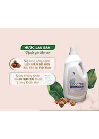 Nước lau sàn hữu cơ Bồ hòn Ecocare tinh dầu Quế 1000ml 