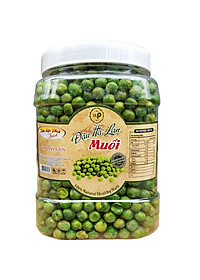 1KG ĐẬU HÀ LAN MUỐI CHẤT LƯỢNG - 2 HŨ NHỰA 500G