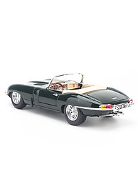 Mô Hình Xe  Jaguar E-Type Cabrio Green 1:18 Bburago - MH-12046