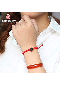 Vòng tay dây đỏ hạt đá thiên nhiên - Ngọc Quý Gemstones