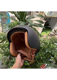 Mũ Bảo Hiểm Royal M139 Đen Nhám Kính Âm