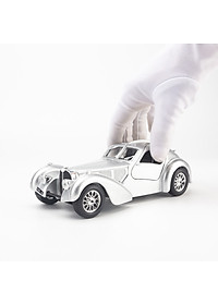 Xe Mô Hình Bugatti Atlantic Silver 1:24 Bburago - MH18-22092