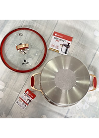 [ELMICH EL-5267] XOONG INOX 304 CAO CẤP RED VELVET - 5 LỚP ĐÁY TỪ 18CM 2355267