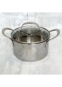 [ELMICH - EL3735] NỒI INOX 304 CAO CẤP 3 LỚP ĐÁY LIỀN TRI-MAX 26CM