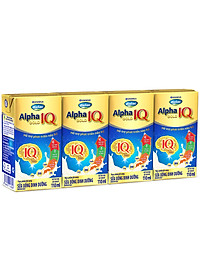 Thùng 48 Hộp Sữa Bột Pha Sẵn Vinamilk Dielac Alpha Gold IQ 110ml