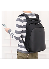 Ba lô thông minh đa năng chống trộm cao cấp nam sạc USB tiện dụng chứa máy tính 14 đến 17 inh