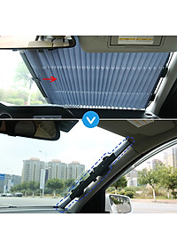 Rèm che nắng kính lái ô tô cao cấp QL-70 dùng cho xe Sedan và SUV