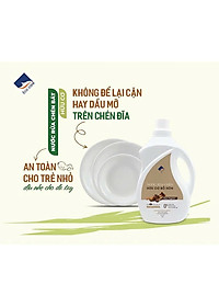 Nước rửa chén hữu cơ Bồ hòn Ecocare Chai 2000ml