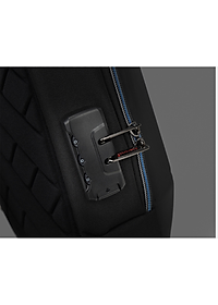 Túi đeo chéo nam tích hợp khóa chống trộm chống nước cao cấp phong cách mới