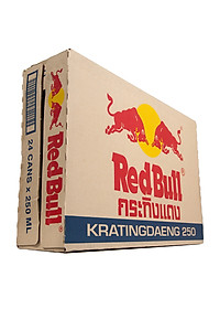 Thùng 24 Lon Nước Tăng Lực Red Bull (250ml x24 Lon)