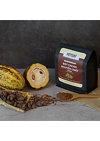 Bột cacao nguyên chất 100% Việt Nam - Dòng Balanced phổ thông túi 500g -  Chuyên dùng làm bánh, pha chế cho quán cà phê - Heyday Cacao