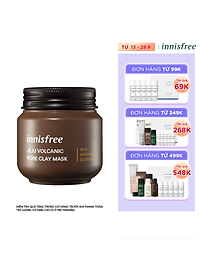Siêu Mặt Nạ Chăm Sóc Lỗ Chân Lông Innisfree Super Volcanic Pore Clay Mask 2 x 100ml – 131171056