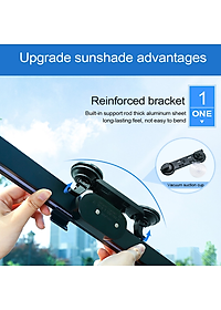 Rèm che nắng kính lái ô tô cao cấp QL-70 dùng cho xe Sedan và SUV