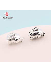 Charm bạc thái con voi treo - Ngọc Quý Gemstones