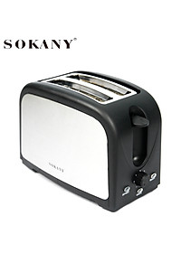 Máy nướng bánh mỳ sandwich  SOKANY  HJT 008s , 800W - Hàng chính hãng