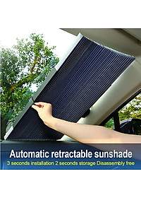 Rèm che nắng kính lái ô tô cao cấp QL-70 dùng cho xe Sedan và SUV