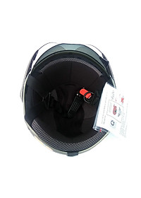 Mũ bảo hiểm nửa đầu GRS A966K - 2 Lớp kính - Tháo được lót 