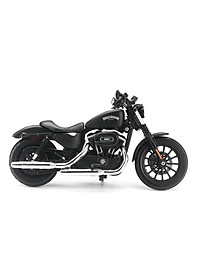 Mô Hình Xe Harley Davidson 13 Sportster Iron 883 Flat Black 1:12 Maisto MH-32326