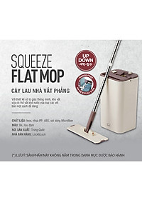 Nơi bán Bộ Cây Lau Nhà Lock&Lock Squeeze Flat Mop ETM471