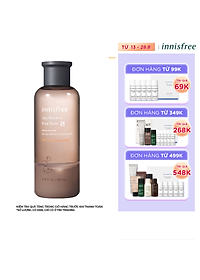 Nước Cân Bằng Se Khít Lỗ Chân Lông Từ Tro Núi Lửa Jeju Innisfree Jeju Volcanic Pore Toner 2 x 200ml – 131171036