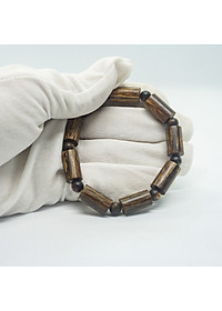 Vòng Tay Trầm Hương Trụ Trúc Sánh Chìm Tự Nhiên (Nam)