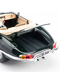 Mô Hình Xe  Jaguar E-Type Cabrio Green 1:18 Bburago - MH-12046