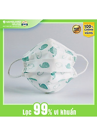 Khẩu Trang Trẻ Em Anyguard Hàn Quốc 3 Lớp Chính Hãng (Cỡ Lớn Cho Bé Dưới 13Tuổi - Hộp 50 Chiếc)-베이비 마스크 - Face Mask For Kids Under 13 yearsold-ISO 9001:2015, ISO 13485:2016, QCVN 01:2017/BTC