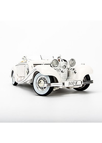 Mô Hình Xe Mercedes-Benz 500K TYP Special Roadster White 1:18 Maisto- MH 36055