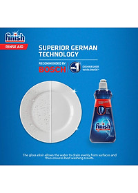 Nước làm bóng và khô bát, đĩa Finish Dishwasher Shine & Dry Regular 400ml QT017391