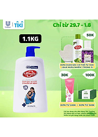 Sữa Tắm Lifebuoy Sạch Khuẩn Khỏi 99.9% Vi Khuẩn Gây Bệnh Chăm Sóc Da Với Ion Bạc+ Hỗ Trợ Đề Kháng Da Tự Nhiên Chai 1100G