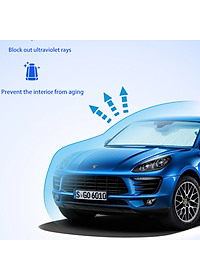 Rèm che nắng kính lái ô tô cao cấp QL-70 dùng cho xe Sedan và SUV