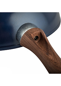 Chảo Sâu Lòng NAG2653 Đáy Từ 5 Lớp Chống Dính Vung Kính Siêu Bền Nagakawa (26cm) - Dùng Trên Mọi Loại Bếp - Hàng Chính Hãng