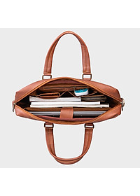 Cặp Công Sở Lata ( Thời trang nam basic đựng laptop 15 inch - Cặp da CA16 )
