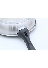 Chảo Inox Chông Dính 3 Đáy Fivestar CKD24-3DI (24cm)  - Hàng Chính Hãng