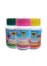 Bộ 3 loại Phân bón đầu trâu MK 501 - 701 - 901 chuyên cho Lan - hoa Kiểng giúp Kích Chồi - Kích Hoa - Dưỡng Hoa