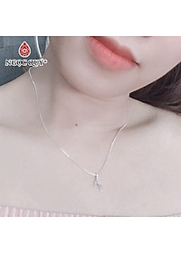 Dây chuyền bạc mặt đuôi cá - Ngọc Quý Gemstones