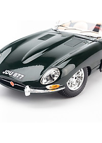 Mô Hình Xe  Jaguar E-Type Cabrio Green 1:18 Bburago - MH-12046