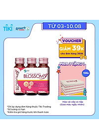 Thực Phẩm Chức Năng Bảo Vệ Sức Khỏe Giúp Da Sáng Đẹp Và Dạ Dày Khỏe Blossomy Lốc 03 chai x 50ml