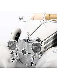 Mô Hình Xe Mercedes-Benz 500K TYP Special Roadster White 1:18 Maisto- MH 36055