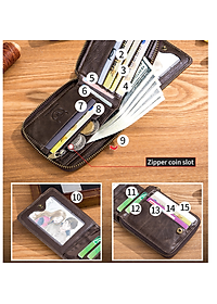 Ví nam da bò cao cấp 