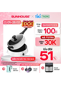 Bếp Điện Từ Đơn Cảm Ứng Sunhouse Mama SHD6875 – Kèm Nồi Lẩu Cao Cấp – Hàng Chính Hãng