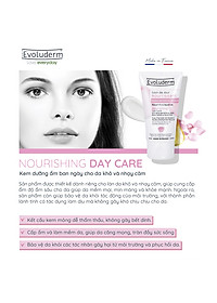Kem dưỡng ẩm phục hồi và nuôi dưỡng làn da Evoluderm 50ml