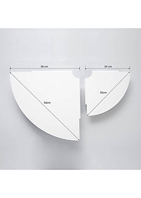 Kệ góc tường trang trí 24