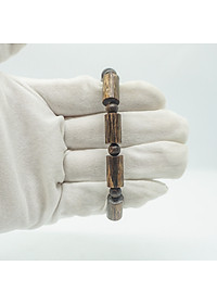 Vòng Tay Trầm Hương Trụ Trúc Sánh Chìm Tự Nhiên (Nam)