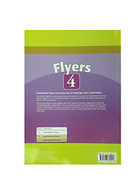 Sách Cambridge Young Learner English Test Flyers 4: Student Book